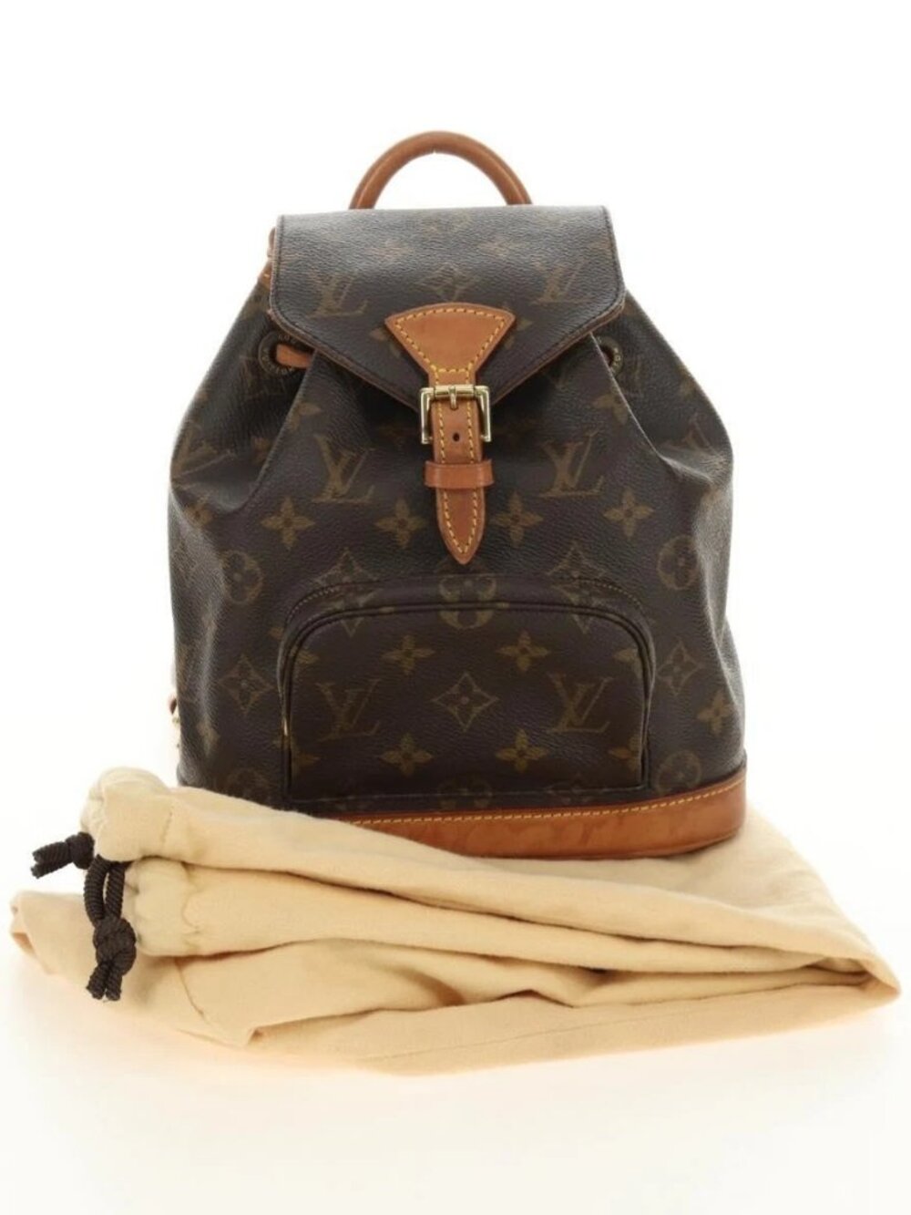 LOUIS VUITTON Monogram Montsouris PM Backpack M51137 LV Auth 184322V